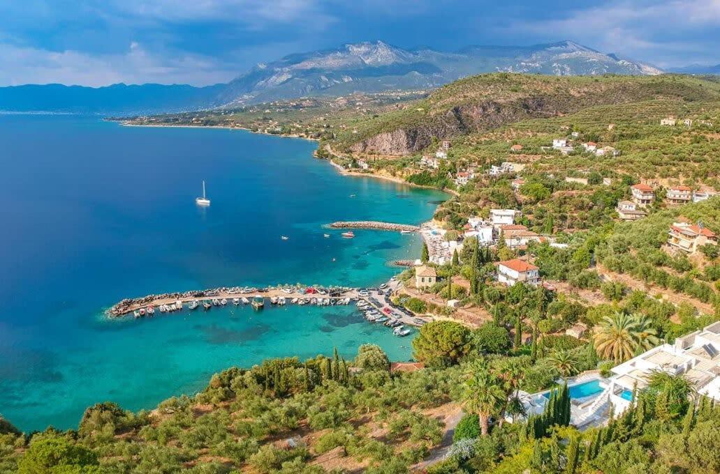 KitriaíCoastal Stone Hideaway With Stunning Scenery别墅 外观 照片